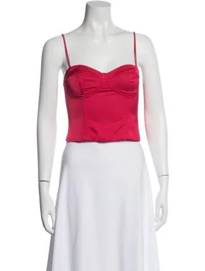 Pre-owned Jason Wu Square Neckline Sleeveless Top In Pink