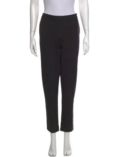 Pre-owned Jason Wu Straight Leg Pants In Black