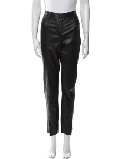 Pre-owned Jason Wu Straight Leg Pants In Black