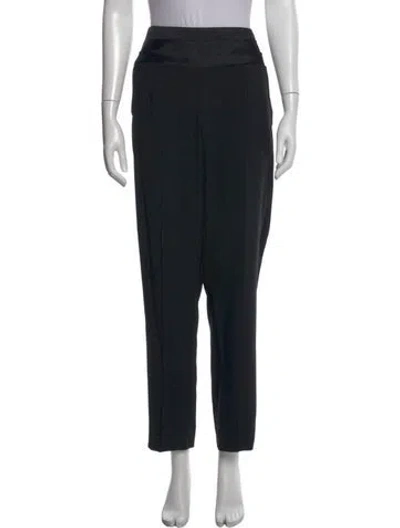Pre-owned Jason Wu Straight Leg Pants In Black