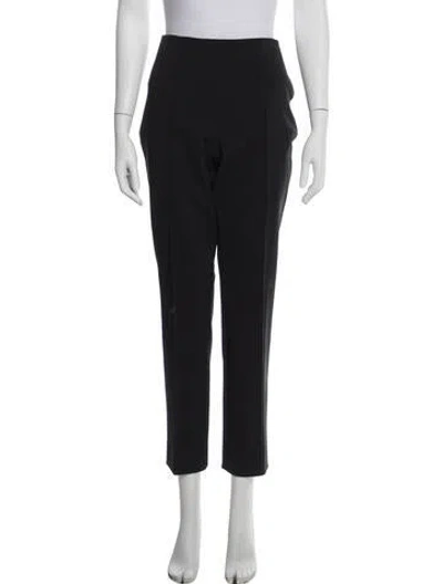 Pre-owned Jason Wu Straight Leg Pants In Black