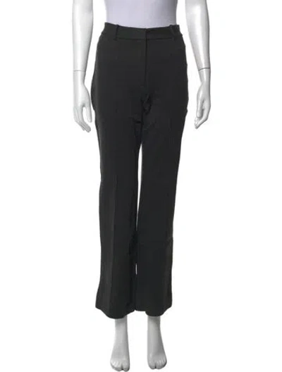 Pre-owned Jason Wu Straight Leg Pants In Black