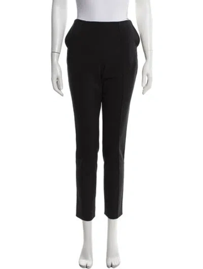 Pre-owned Jason Wu Straight Leg Pants In Black