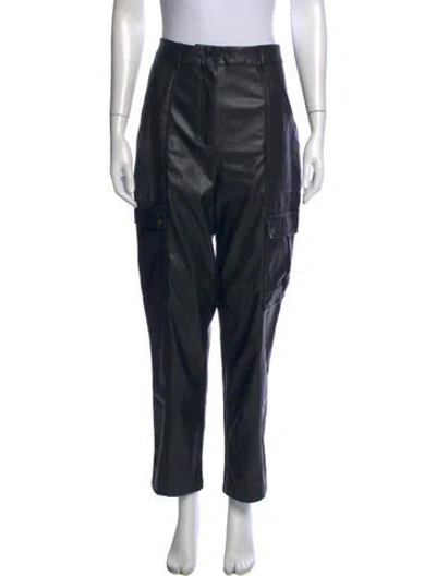 Pre-owned Jason Wu Straight Leg Pants In Black