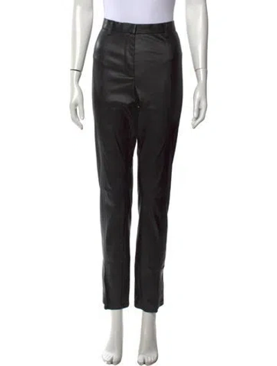 Pre-owned Jason Wu Straight Leg Pants In Black