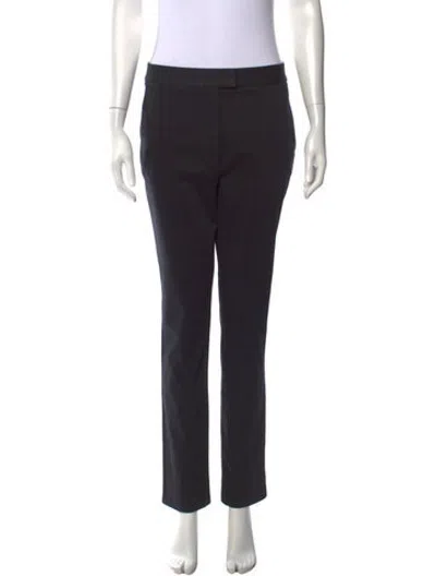 Pre-owned Jason Wu Straight Leg Pants In Black