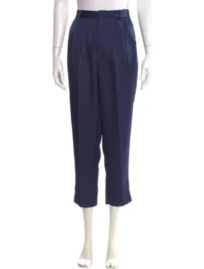Pre-owned Jason Wu Straight Leg Pants In Blue