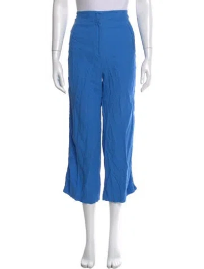 Pre-owned Jason Wu Straight Leg Pants In Blue