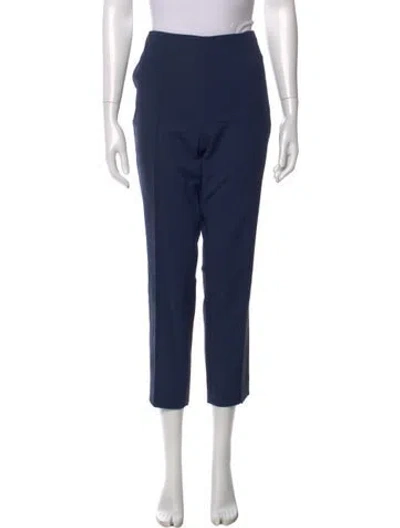 Pre-owned Jason Wu Straight Leg Pants In Blue