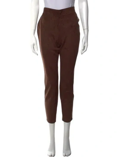 Pre-owned Jason Wu Straight Leg Pants In Brown