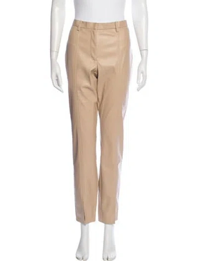 Pre-owned Jason Wu Straight Leg Pants In Neutral