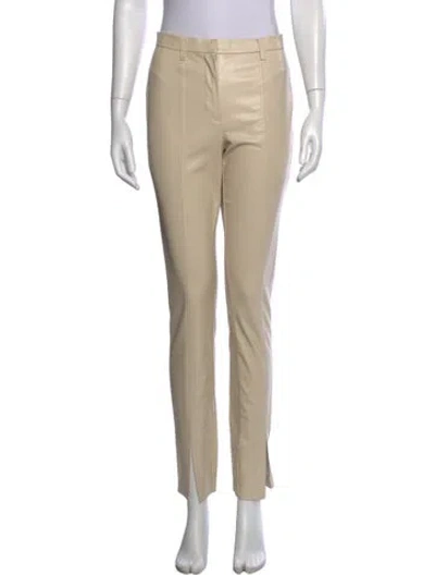 Pre-owned Jason Wu Straight Leg Pants In Neutrals/white