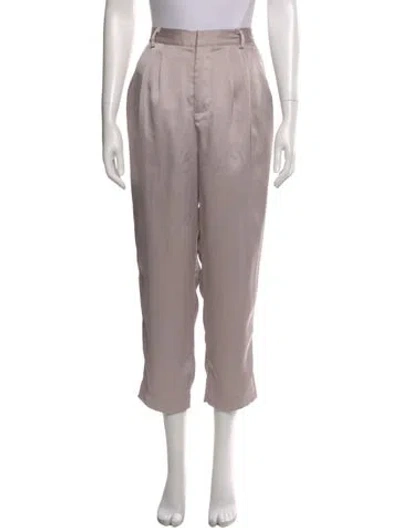Pre-owned Jason Wu Straight Leg Pants In Purple