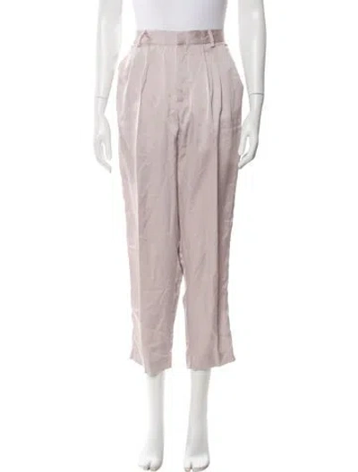 Pre-owned Jason Wu Straight Leg Pants In Purple
