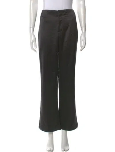 Pre-owned Jason Wu Straight Leg Pants W/ Tags In Black