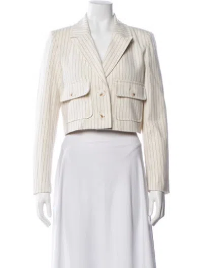 Pre-owned Jason Wu Striped Blazer In Neutrals