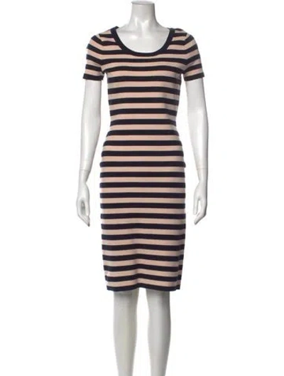 Pre-owned Jason Wu Striped Knee-length Dress In Multi