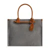 Jason Wu Structured Grey Felt Tote In Grey