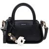 Jason Wu Structured Mini Bag With Removable Crossbody Strap & Jw Charm In Black