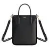 Jason Wu Structured Tote Bag With Gold Hardware And Zip Closure In Black