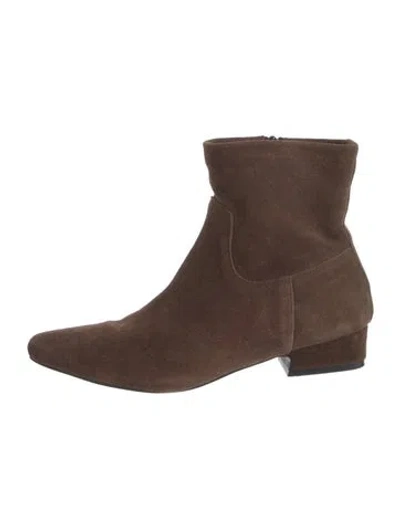 Pre-owned Jason Wu Suede Boots In Brown