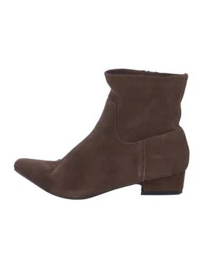 Pre-owned Jason Wu Suede Boots In Brown