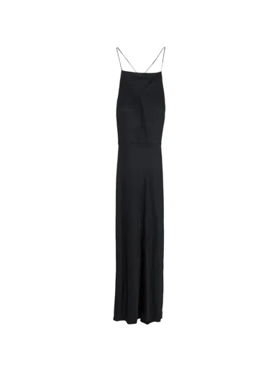 Pre-owned Jason Wu Thin Strap Silk Dress In Black