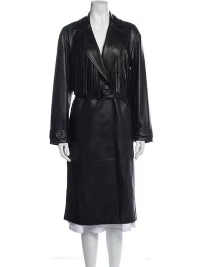 Pre-owned Jason Wu Trench Coat In Black