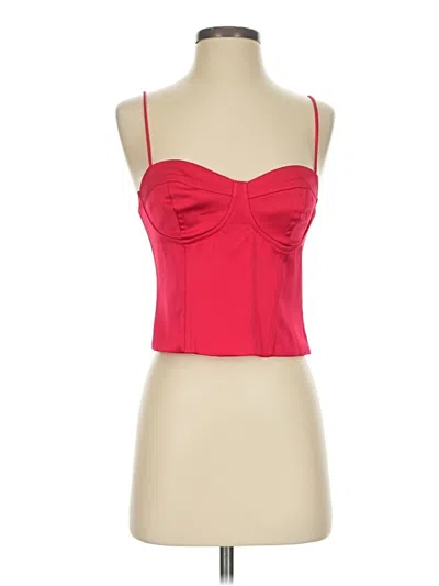 Pre-owned Jason Wu Tube Top Red Strapless Neckline Tops