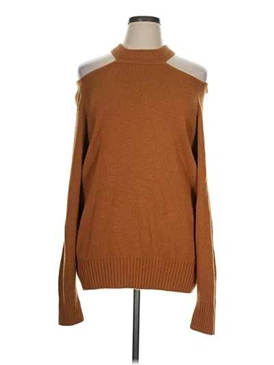 Pre-owned Jason Wu Turtleneck Sweater In Brown