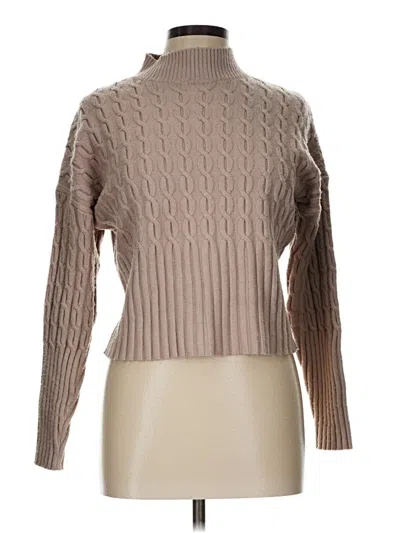 Pre-owned Jason Wu Turtleneck Sweater In Tan