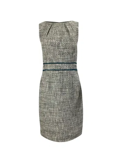 Pre-owned Jason Wu Tweed Sleeveless Mini Dress In Neutral