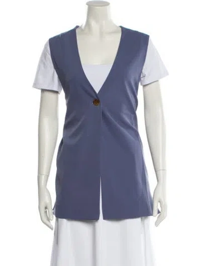 Pre-owned Jason Wu Vest In Blue