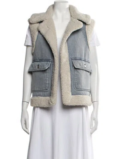 Pre-owned Jason Wu Vest In Blue