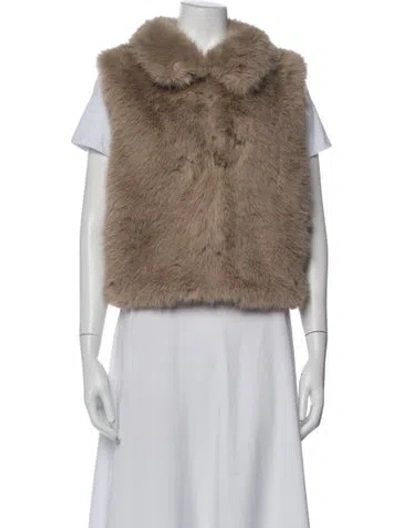 Pre-owned Jason Wu Vest W/ Tags In Brown