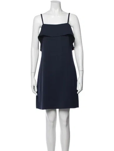 Pre-owned Jason Wu Virgin Wool Knee-length Dress In Purple