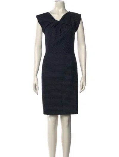 Pre-owned Jason Wu Virgin Wool Mini Dress In Gray
