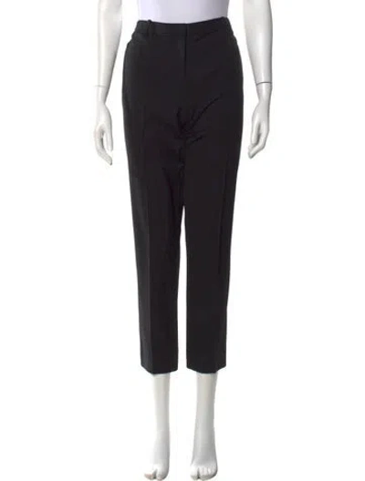 Pre-owned Jason Wu Virgin Wool Skinny Leg Pants In Black