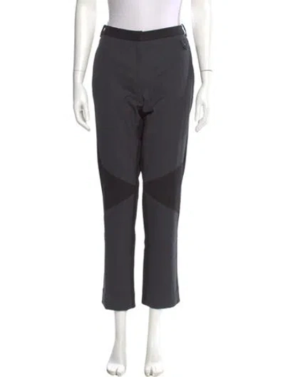 Pre-owned Jason Wu Virgin Wool Straight Leg Pants In Gray