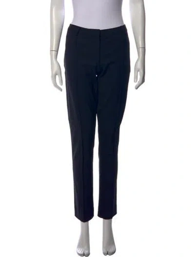 Pre-owned Jason Wu Virgin Wool Straight Leg Pants W/ Tags In Blue