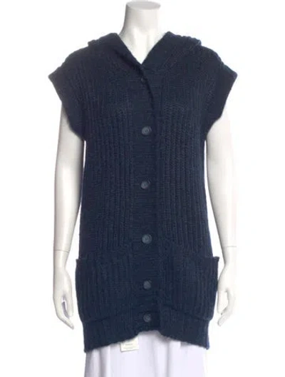 Pre-owned Jason Wu V-neck Sweater In Blue