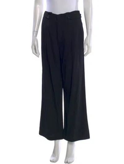 Pre-owned Jason Wu Wide Leg Pants In Black