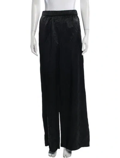 Pre-owned Jason Wu Wide Leg Pants In Black