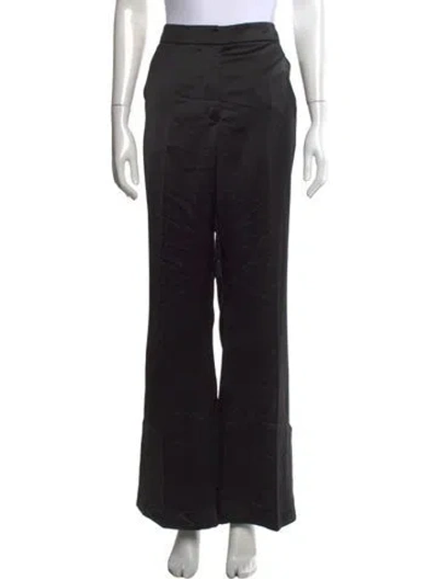 Pre-owned Jason Wu Wide Leg Pants In Black