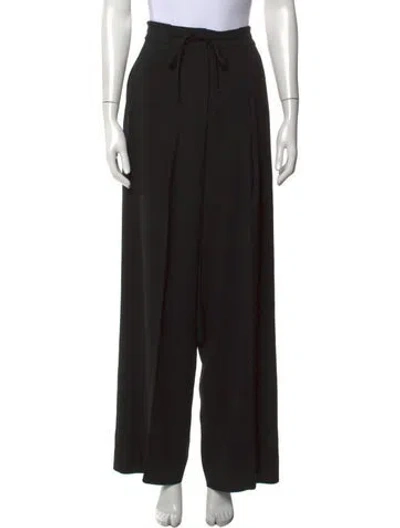 Pre-owned Jason Wu Wide Leg Pants In Black