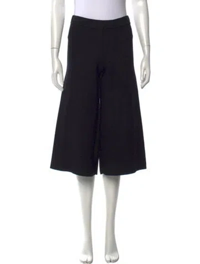 Pre-owned Jason Wu Wide Leg Pants In Black/purple