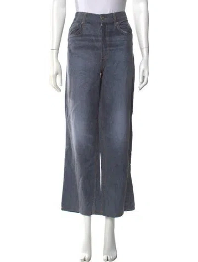Pre-owned Jason Wu Wide Leg Pants In Blue