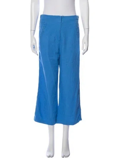 Pre-owned Jason Wu Wide Leg Pants In Blue