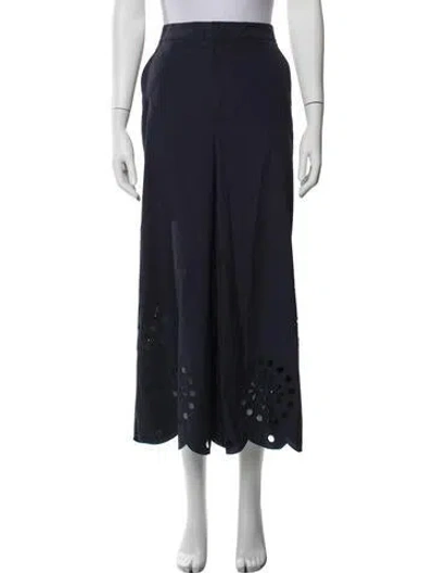Pre-owned Jason Wu Wide Leg Pants In Blue