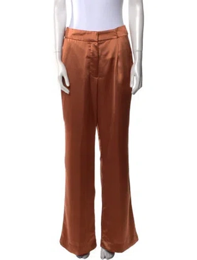 Pre-owned Jason Wu Wide Leg Pants In Brown